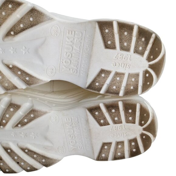 Yosuke Sanmaru 3.0 Platform Shoes Sneakers Size 40 US 9 25 cm Harajuku White - Picture 14 of 15